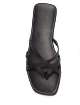 14TH and Union Caite Flat Women&#39;s Sandal Black Size 8 New In Box - $183.97 MXN