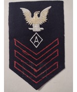 NAVY RATING BADGE - PHYSICAL INSTRUCTOR &quot;A&quot;  PO1 WW2 :KY24-11 - $16.00