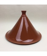 Ceramic Tagine LID ONLY Plastic Handle Ethnic Morocco Kitchen See Descri... - £19.68 GBP