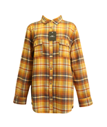 O&#39;Neill Women&#39;s Flannel Shirt Sunshine Yellow Coat Check L/S (S15) - £20.43 GBP