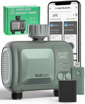 Wifi Water Timer For Garden Hose,Sprinkler Timer With Dual Outlet For 2 ... - $72.62