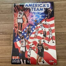 1992 Starline Michael Jordan &amp; America’s Dream Team Olympic Basketball Poster - £19.98 GBP