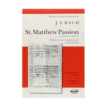 Johann Sebastian Bach St. Matthew Passion: Passio secundum Mattheum (BWV244), Fo - £14.94 GBP