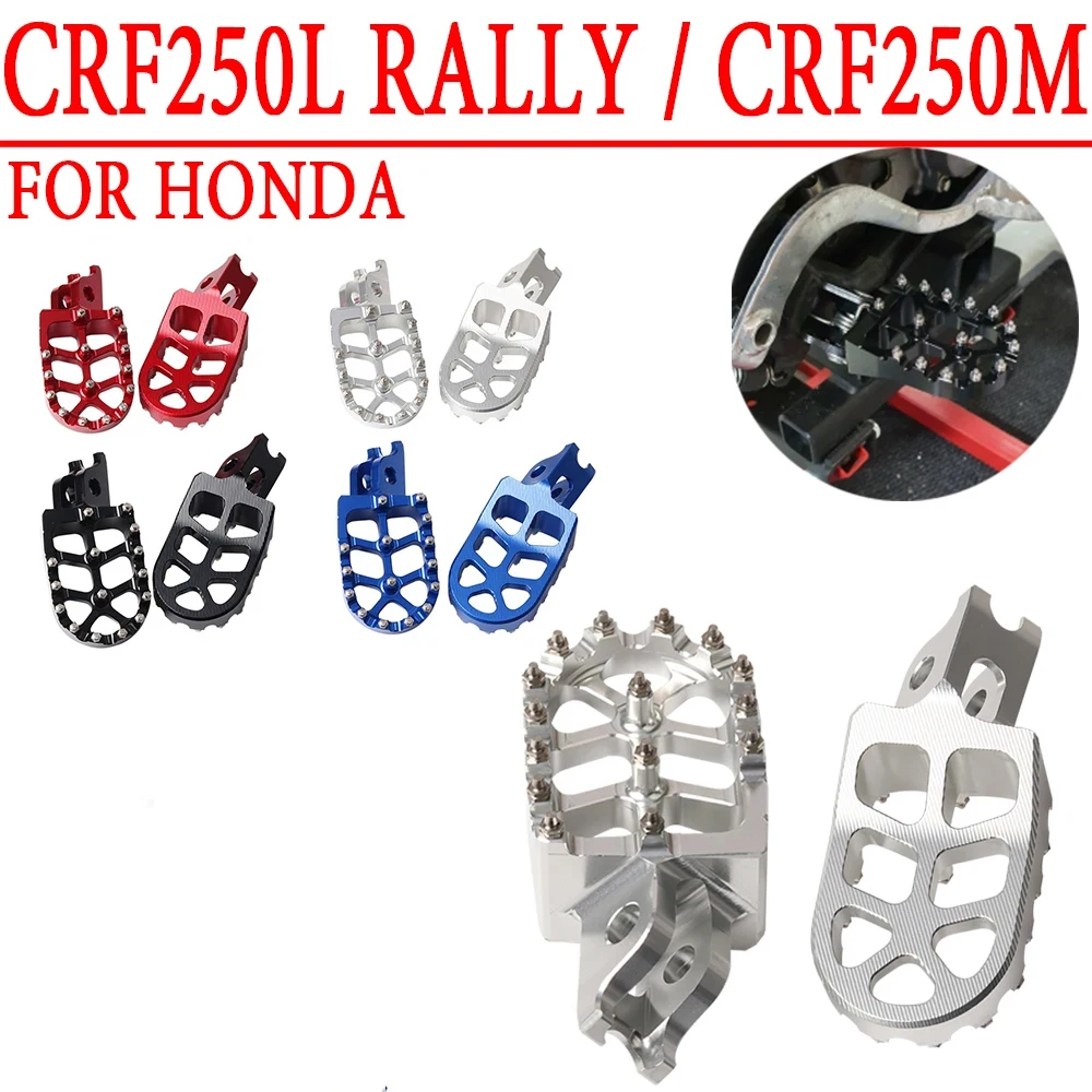 Nda crf250l crf250m 2012 2018 crf 250 l crf250 rally 2017 2018 motorcycle footrest foot thumb200