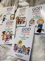 SET of 5 BOOKS! God Really Loves You Book Series™ Christian Children&#39;s Books - £58.72 GBP