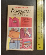 Vintage Pocket Edition Scrabble Game Selchow &amp; Righter No 27 1978 - £9.57 GBP