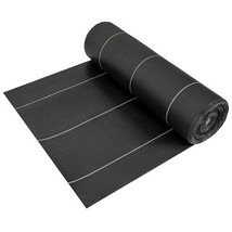 6.5 x 330/4 x 250/6 x 300 Feet Weed Barrier Landscape Fabric-6 ft - Color: Black - $2,988.65 MXN