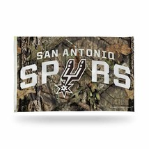 San Antonio Spurs Camo Flag 3x5ft Banner Polyester basketball Spurs023 - £12.60 GBP