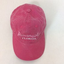 Pensacola Florida Pink Cotton Baseball Cap Ball Hat Adjustable Beach  - £13.44 GBP