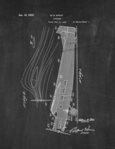 Airplane Patent Print - Chalkboard - $7.95+