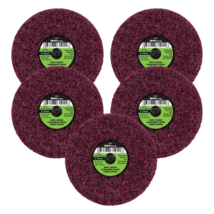 Forney Industries Quick Change Surface Prep Pad, Medium Grit, 3 in (5-Pa... - $50.99