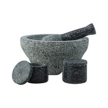 HealthSmart 4pc Granite Molcajete Set - £63.20 GBP