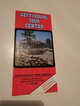 Vintage Brochure Travel Pamphlet Booklet Handout VTG Gettysburg Tour Center - $9.59