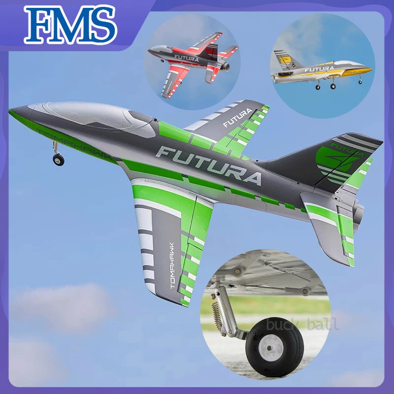 Futura Airplane 64mm Rc Tomahawk With Flaps Sport Trainer Ducted Fan Edf Jet - £295.50 GBP
