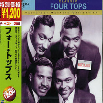 The Four Tops The Best 1200 Cd Mint Japan Import w/OBI 17 Trax! - £17.00 GBP