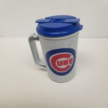 Vintage Chicago Cubs Gatorade 22 Oz. Plastic Promo Mug w/ Lid, Nice Shape - £13.87 GBP