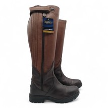 Ovation Men&#39;s Size 10.5 Brown Moorland II Waterproof Highrider Riding Ta... - $239.99