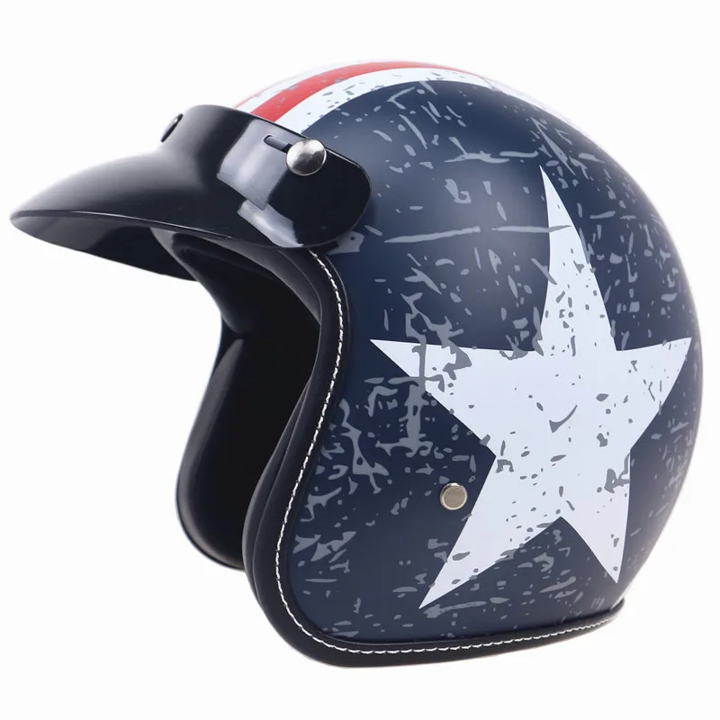 ZR052 serials extra light weight motorcycle helmet DOT Approved low profile open - £204.23 GBP