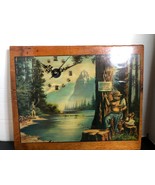 RARE SMOKEY THE BEAR Poster On Wood Wall Clock-Smokey W/Colonial Soldier... - $3,730.79 MXN