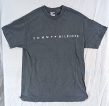 TOMMY HILFIGER UNISEX SHORT SLEEVE SHIRT GRAPHIC LOGO TEE SIZE LARGE BRA... - $15.99