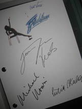Flashdance Signed Movie Film Script Screenplay X4 Jennifer Beals Michael Nouri L - £15.70 GBP