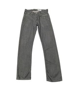 GUSTIN California Straight Raw Selvedge Denim Gray Jeans Men&#39;s 30x29 - $67.76 CAD
