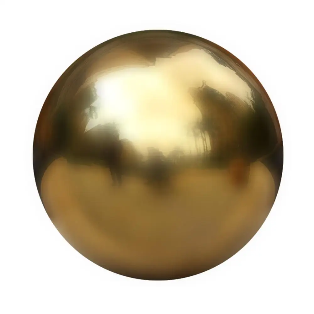 House Home 201 Stainless Steel Titanium Gold  Hollow Ball Seamless House Home&amp;Ga - $25.00