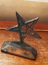 Vintage Solid Copper or Copper Plated Masonic or Some Other Fraternity Star - £8.84 GBP