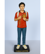 Carlo Acutis Statue 16cm / 6.3" Catholic Saint Figurine - Blessed Carlo Acutis - $23.02
