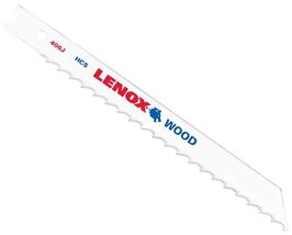Lenox 4 in. High Carbon Steel U-Shank Jig Saw Blade 6 TPI 2 pk - $6.95