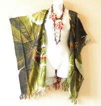 CB360 Toucan Plus Cardigan Duster Kaftan Open Front Jacket Cover up Top ... - $24.90