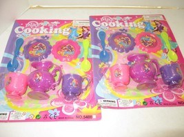 NEW TOY CLOSEOUTS-  TWO COOKING PLAY SETS - VARIOUS W/CUPS - STOCKING ST... - $3.25