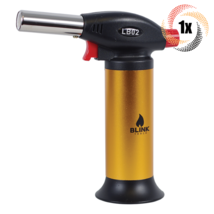 1x Torch Blink LB02 Gold Refillable Butane Torch | Adjustable Flame - £20.98 GBP