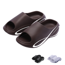 Brown Soft Sandals EVA Pillow Slippers for Women Men Non Slip Slates Outdoor - £19.97 GBP