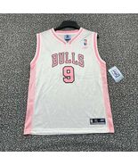Chicago Bulls Deng #9 Jersey Shirt Youth Girls XL 16 Reebok NBA V-Neck New - $54.28 CAD