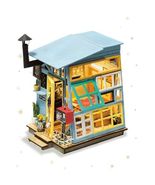 Wooden Hut Miniature Doll House Diy Model Building Kits Creative Toys Ki... - £55.87 GBP