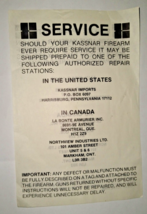 USED!! KASSNAR IMPORTS FLYER, FREE SHIPPING US ONLY!! - $1.97