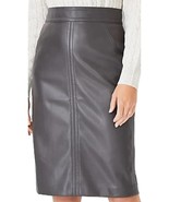 Skirt Leather Mini Size Womens Women Pencil Wet Look Vintage Knee Waist ... - $2,042.06 MXN+