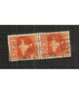 INDIA STAMP - 1957-1958 MAP OF INDIA - ORANGE - 50 RP - USED - NG - £1.16 GBP