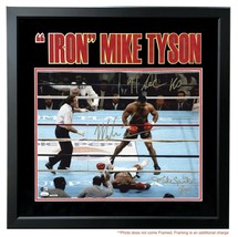 Mike Tyson Michael Spinks Dual Signed Framed 16x20 Photo #D/20 Inscribed JSA COA - £1,871.50 GBP