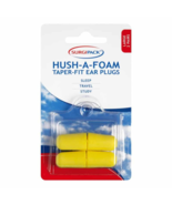 Surgipack Hush A Foam Taper Fit Ear Plugs 2 Pairs Large - $93.76 CAD