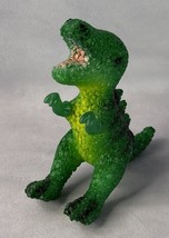 Vintage Dinosaur T-Rex Glow Lamp Night Light Green Plastic Works! - $547.86 MXN