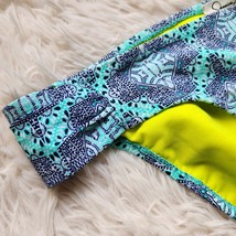 Jessica Simpson Bikini Bottoms Size Large Green Aqua  Marine Sexy Swimwear - £12.49 GBP