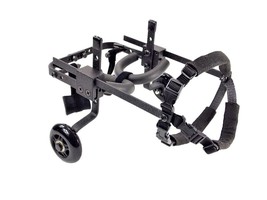 Pets and Wheels Dog Wheelchair - For XXS/XS Size Dog - Color Black 5-15 Lbs - £136.30 GBP