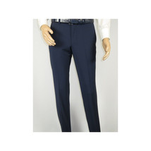 Men Suit BERLUSCONI Turkey 100% Italian Wool Super 180's 3pc Vested #Ber20 Navy image 9