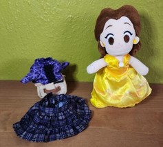 Disney Store Japan Princess Bell Beauty and the Beast Plush Doll nuiMOs &amp; Outfit - £39.56 GBP