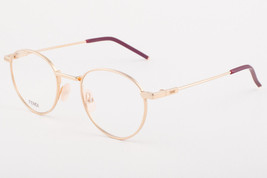FENDI FF 0223 000 Rose Gold Eyeglasses 49mm - £103.87 GBP