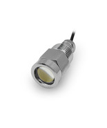 Chromed Bronze Marine Boat Drain Plug Light 25mm DC8-28V 9W Underwater L... - $58.55 CAD