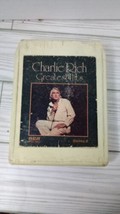 Charlie Rich 8track Greatest Hits 8-Track Cartridge Tape  - £2.18 GBP