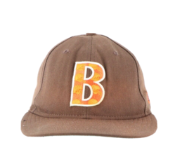 Vintage 90s New Era Cleveland Browns NFL Football Fitted Hat Cap Brown 7... - $19.74